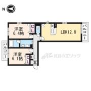 BEREO勘聖の間取り画像