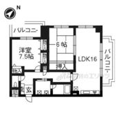 ハウス・エバーグリーンの間取り画像