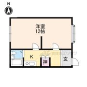 久津川ハイムの間取り画像