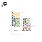 琵琶台1丁目2-24貸家の間取り画像