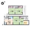 小倉町南浦18-58貸家の間取り画像