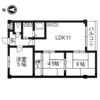 Court flatsTANABE2号棟の間取り画像