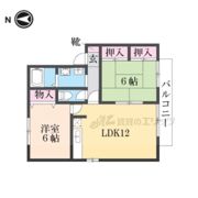 ハイカムール庭井の間取り画像