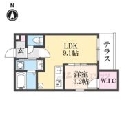 Acromatico城陽の間取り画像