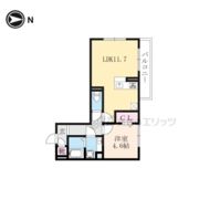 ハーミットクラブの間取り画像