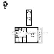 プレアール富野荘の間取り画像