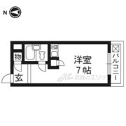 ワイズレジデンス宇治の間取り画像