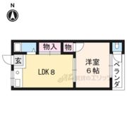 高木ハイツの間取り画像