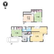 薪長尾谷57-33の間取り画像