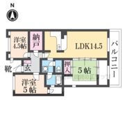 アーバンエース松井山手パルの間取り画像