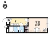 レオパレスサンメゾンの間取り画像