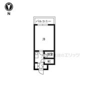 アーバンエース松井山手パル寮棟の間取り画像