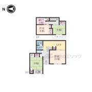 久世上大谷103-12貸家の間取り画像