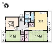 ブライトコート宇治の間取り画像