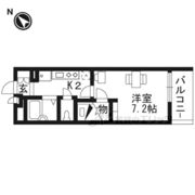 レオパレス大河原の間取り画像