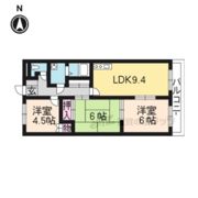 ハイツ北尾弐番館の間取り画像