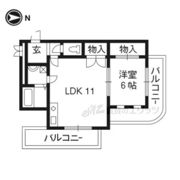 ヴェールハイツスミヨの間取り画像