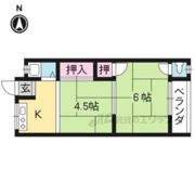 満苑コーポの間取り画像