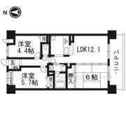 ライオンズマンション宇治大久保の間取り画像