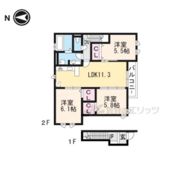 カーサBBⅠの間取り画像
