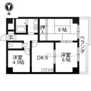 クレセント宇治の間取り画像