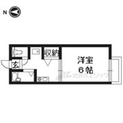 レスパス城陽の間取り画像