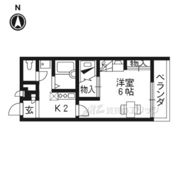 レオパレスおおまちの間取り画像