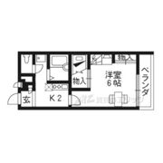 レオパレスおおまちの間取り画像