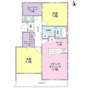CASCADE 等々力の間取り画像
