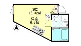 ムーンテラス多摩川の間取り画像
