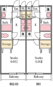 ローズガーデンの間取り画像