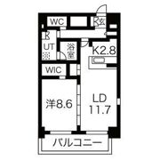 PURE RESIDENCE 名駅南の間取り画像