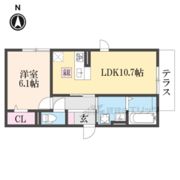 カーザ ソラーレの間取り画像