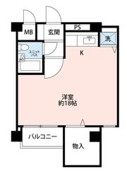 ロイヤルハイツ下井草の間取り画像