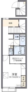 レオパレスエランの森の間取り画像