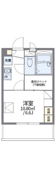 レオパレスM Oの間取り画像