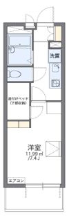 レオパレス枇杷島の間取り画像