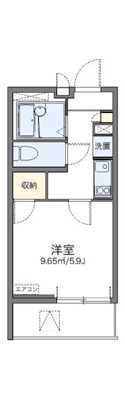レオネクストレストエリアの間取り画像