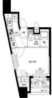 アイル東京リバーサイドの間取り画像