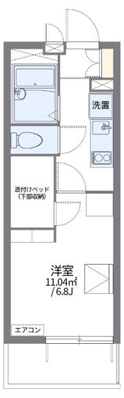 レオパレス浄心の間取り画像