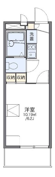 レオパレス西陵の間取り画像