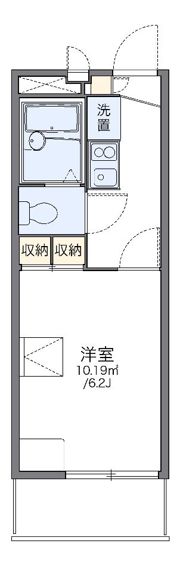 レオパレス西陵の間取り画像