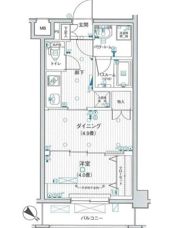 日神デュオステージ押上の間取り画像