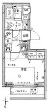 パークサイド亀戸の間取り画像