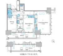 パークアクシス豊洲キャナルの間取り画像