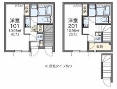 レオネクストSRKの間取り画像