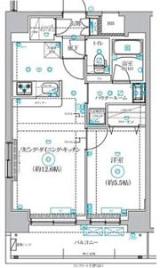 クオリタス菊川の間取り画像