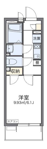 レオネクストエリーゼの間取り画像