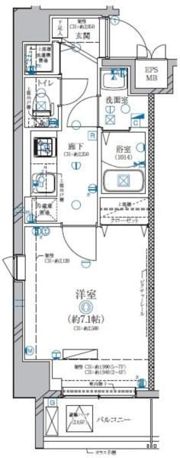 ディアレイシャス両国の間取り画像