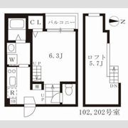 ディアコート浄心の間取り画像